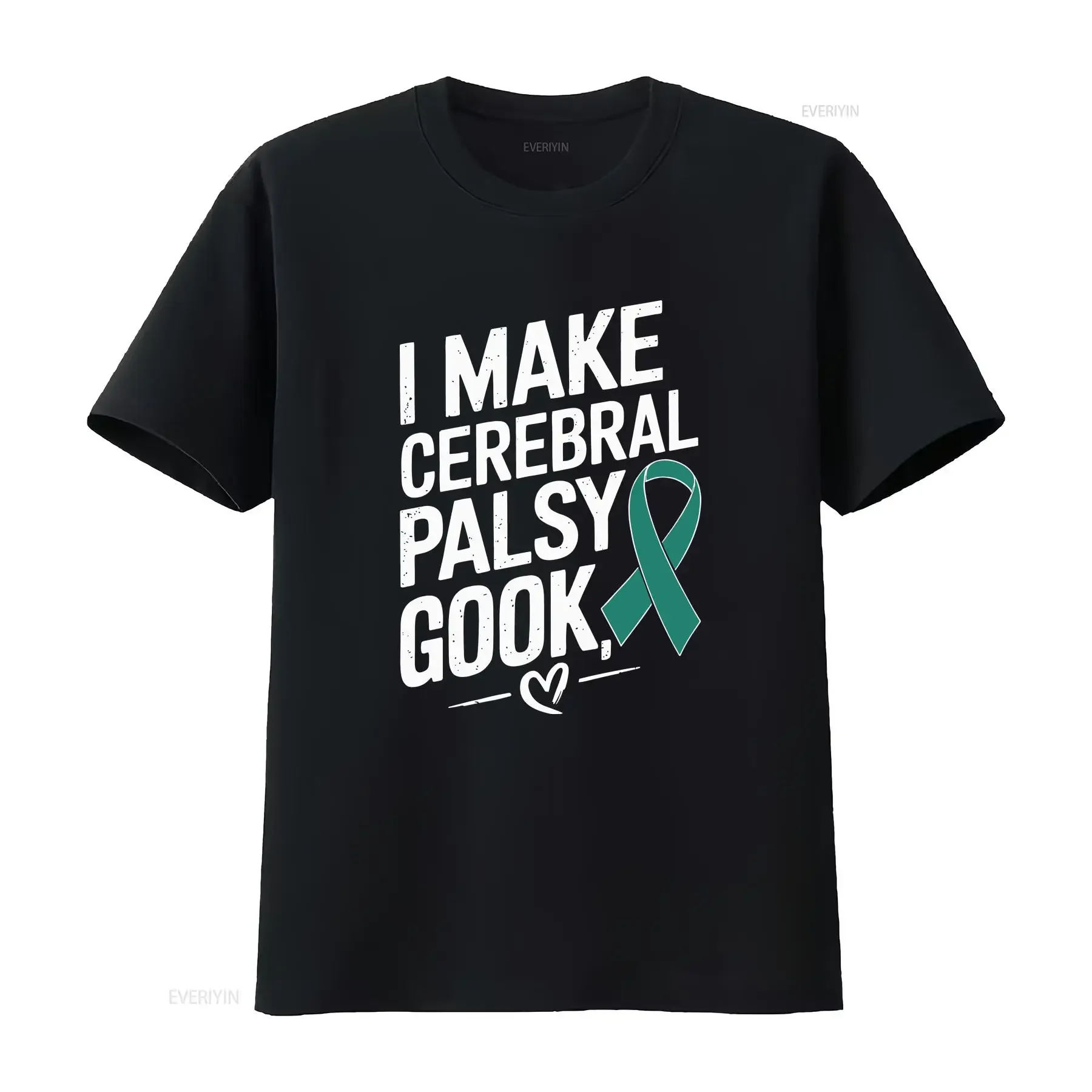 Cerebral Palsy Awareness T Shirt Inspiring Support Empowering Quote vintage Washed Casual Top For Everyday Wear fashion Stylish