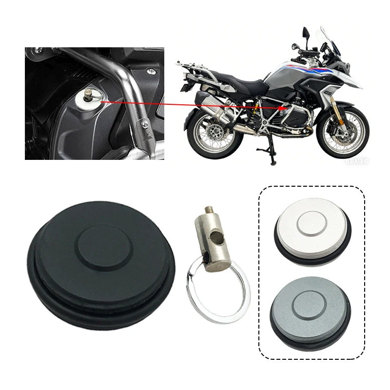 Für BMW R1200GS R1250GS Motoröl-Auslasskappe Sicherheitsstopfen Abdeckung R1200 GS LC Adventure R 1200 1250 GS ADV 2014-2023