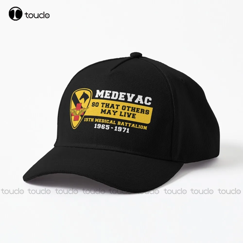 Medevac / 15Th Medical' Battalion / 1St Cavalry Division Baseball Cap Custom Baseball Cap Outdoor Cotton Cap Sun Hats Streetwear