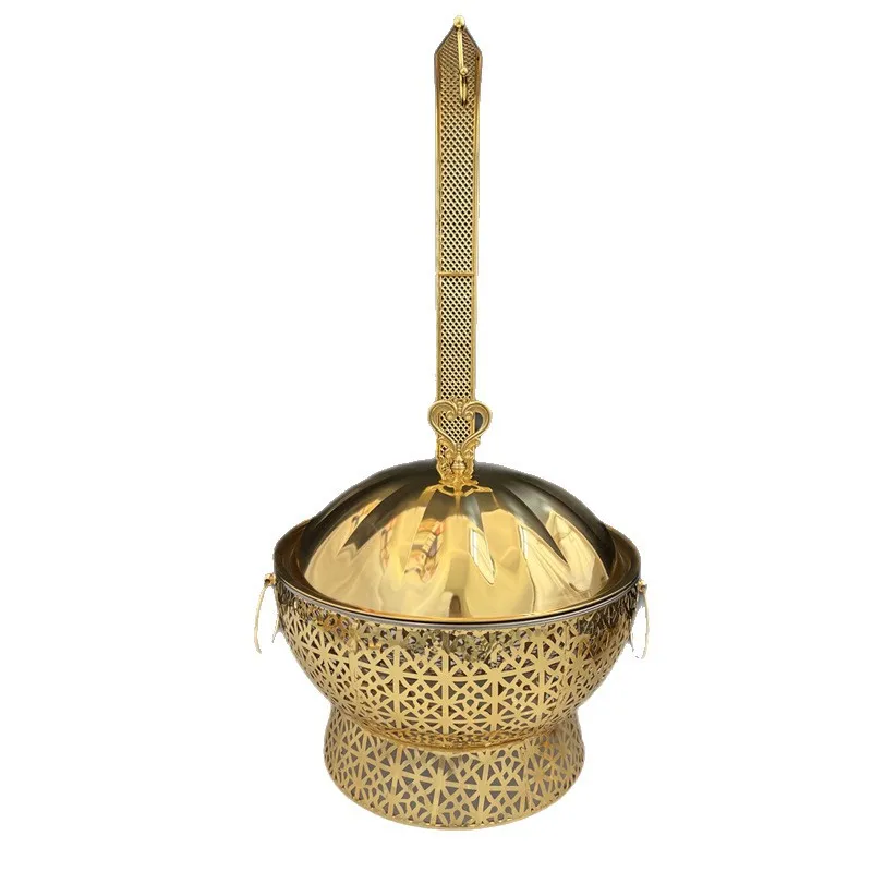 Spot Pumpkin Random Pattern Buffet Furnace Stainless Steel Rice Character Hanging Furnace Hotel Restaurant Buffy Furnace