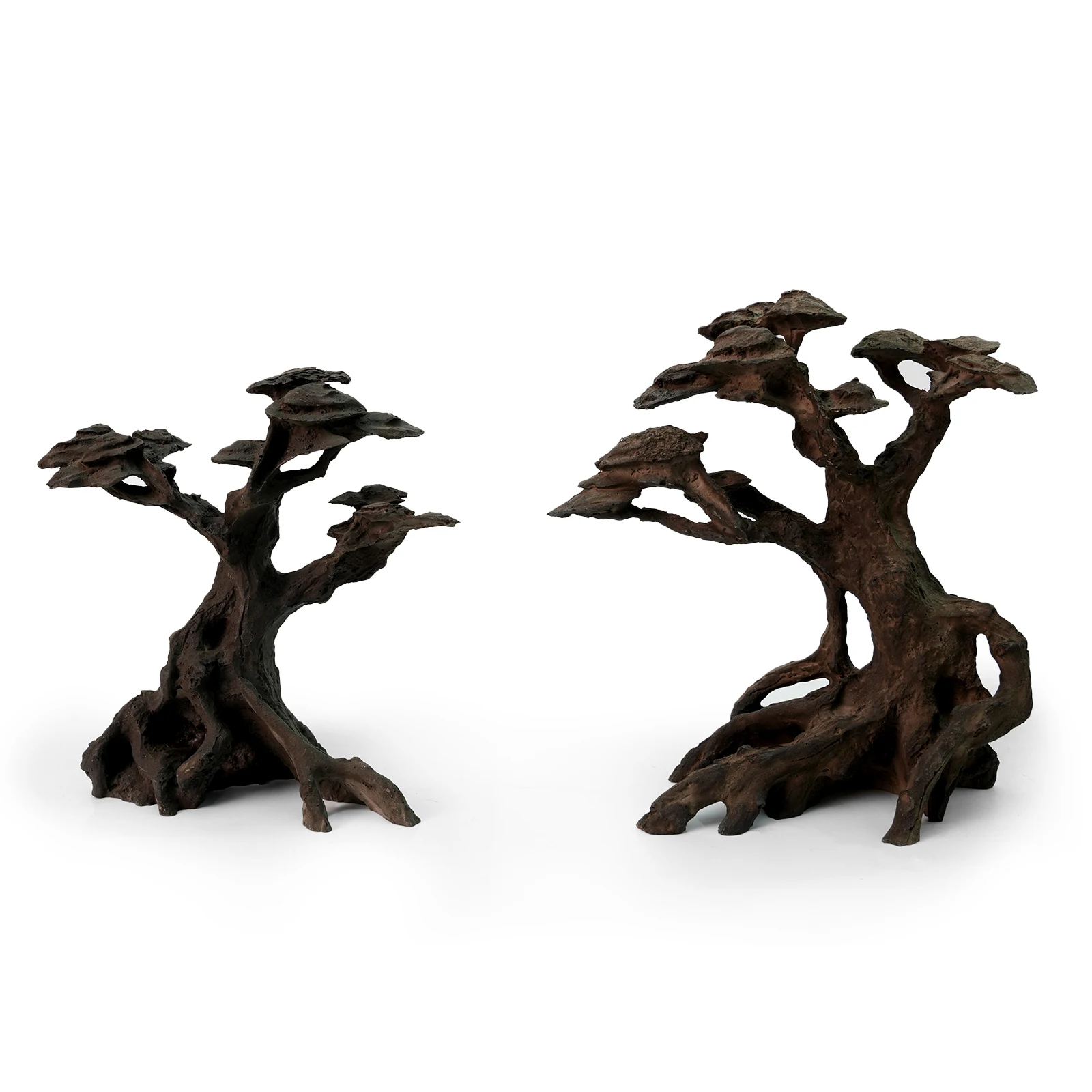 

FZONE Resin Aquarium Driftwood Tree, Nano Aquarium Decor for Aquascaping and Hardscape Layouts