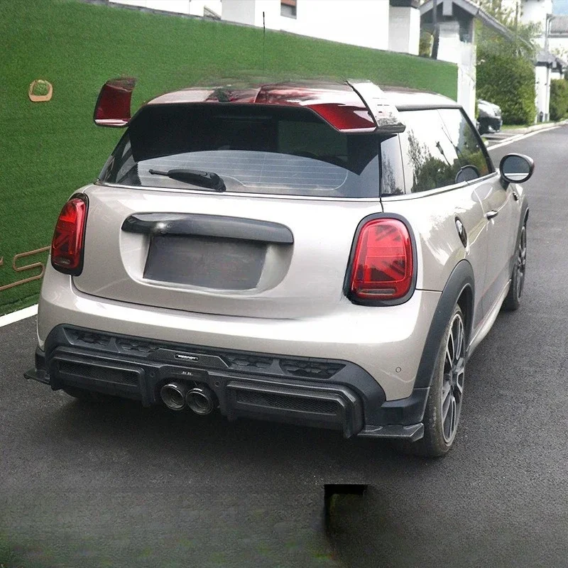 For 21-23 Years MINI COOPER S Carbon Fiber Rear Diffuser JCW F55 F56 F57 Accessories