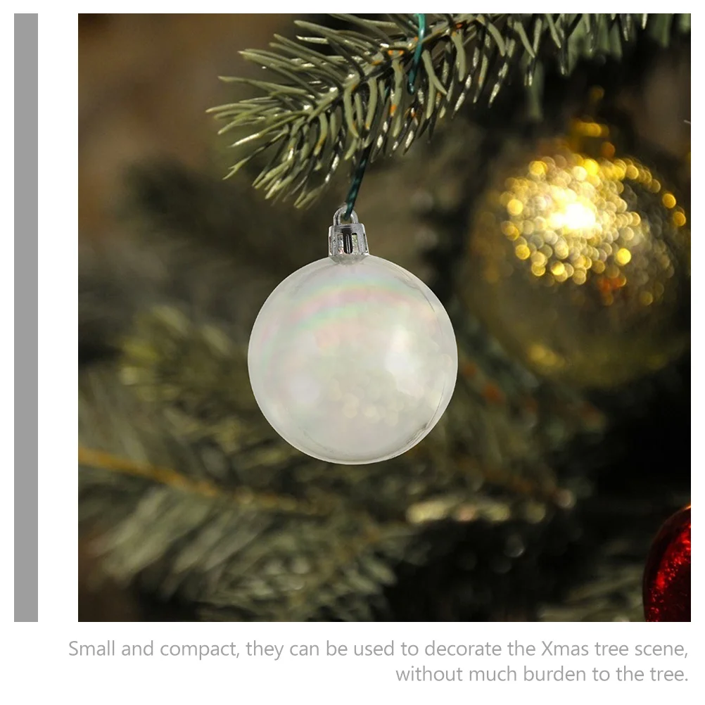 

12Pcs Christmas Tree Hanging Balls Ornaments Traditional Xmas Tree Decorations Holiday Party Xmas Ball Accents