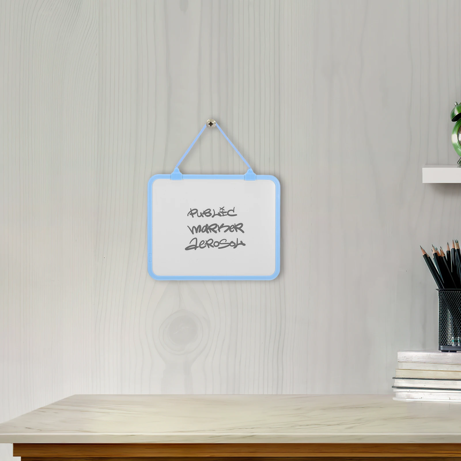 

Hanging Whiteboard Dry Erase Board Small Dorm Decor Wall Adhesive Magnetic Erasable Writing Mini Locker White Board