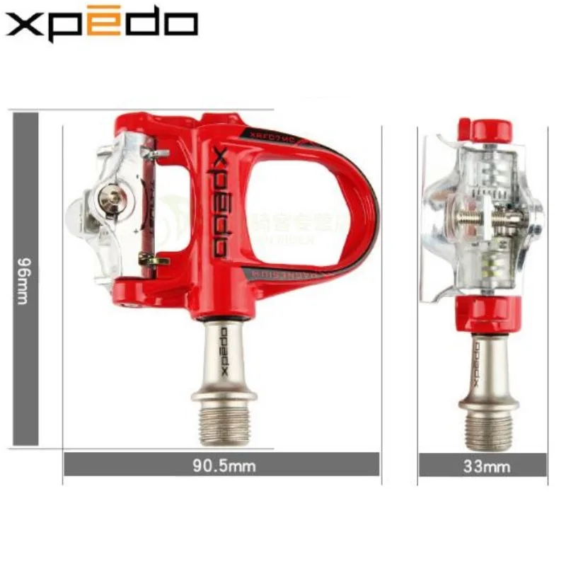 Wellgo XRF07MC magnesium alloy Road Bicycle clipless Pedals with 2 pairs look keo Compatible cleats self locking pedal 235g