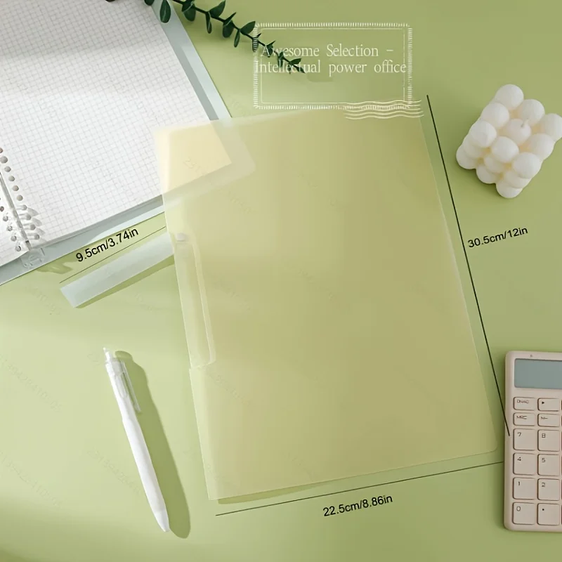 5 قطع من مجلدات الملفات الدوارة مقاس A4 مع إدراجات شفافة، منظم الموثق الدائري للمستندات واللوازم المكتبية #5