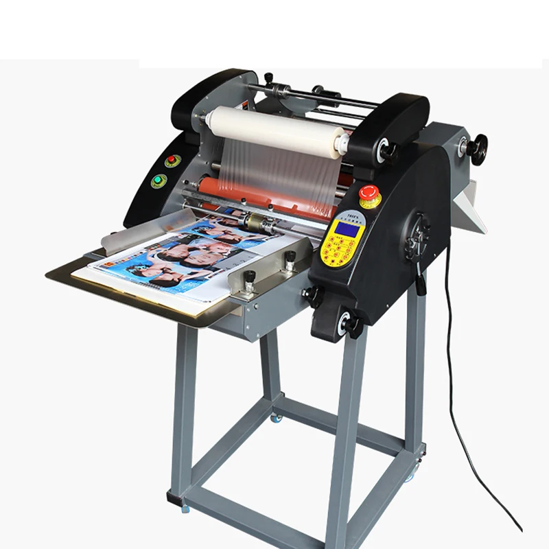 

A3 Size Paper Thermal Bopp Laminating Machine Automatic Hot Cold Roll Laminator