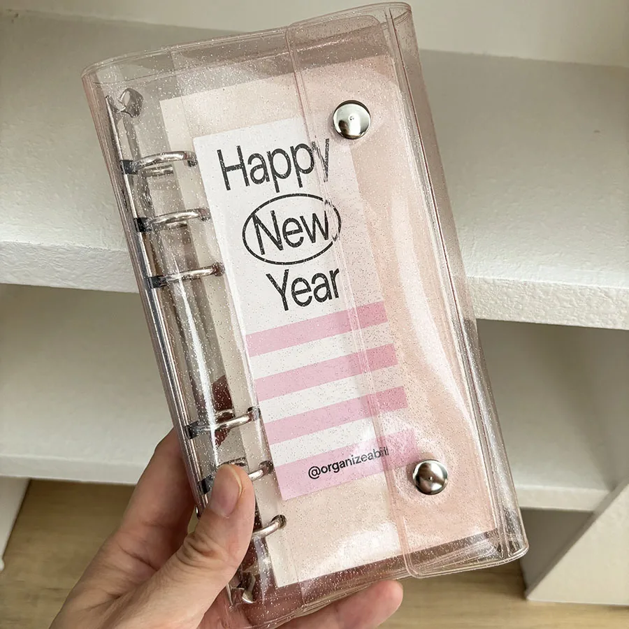 A6 Halbsternförmige Hülle, 10 Stück 1/2/3 Zoll Aufbewahrungstaschen, Postkartenordner, Sammelorganizer, DIY 50 Ersatzpapiere – Detail 3