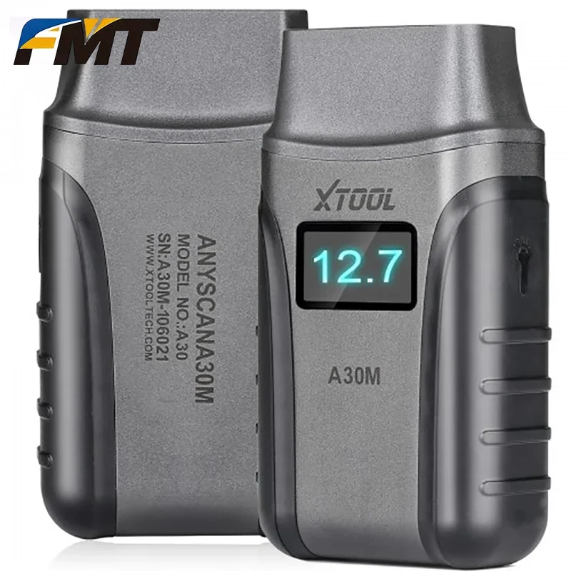 FMT .Full System Diagnostic Tool XTOOL A30M OBD2 Bi-directional Control Scanner for Andriod/IOS Car Code Reader