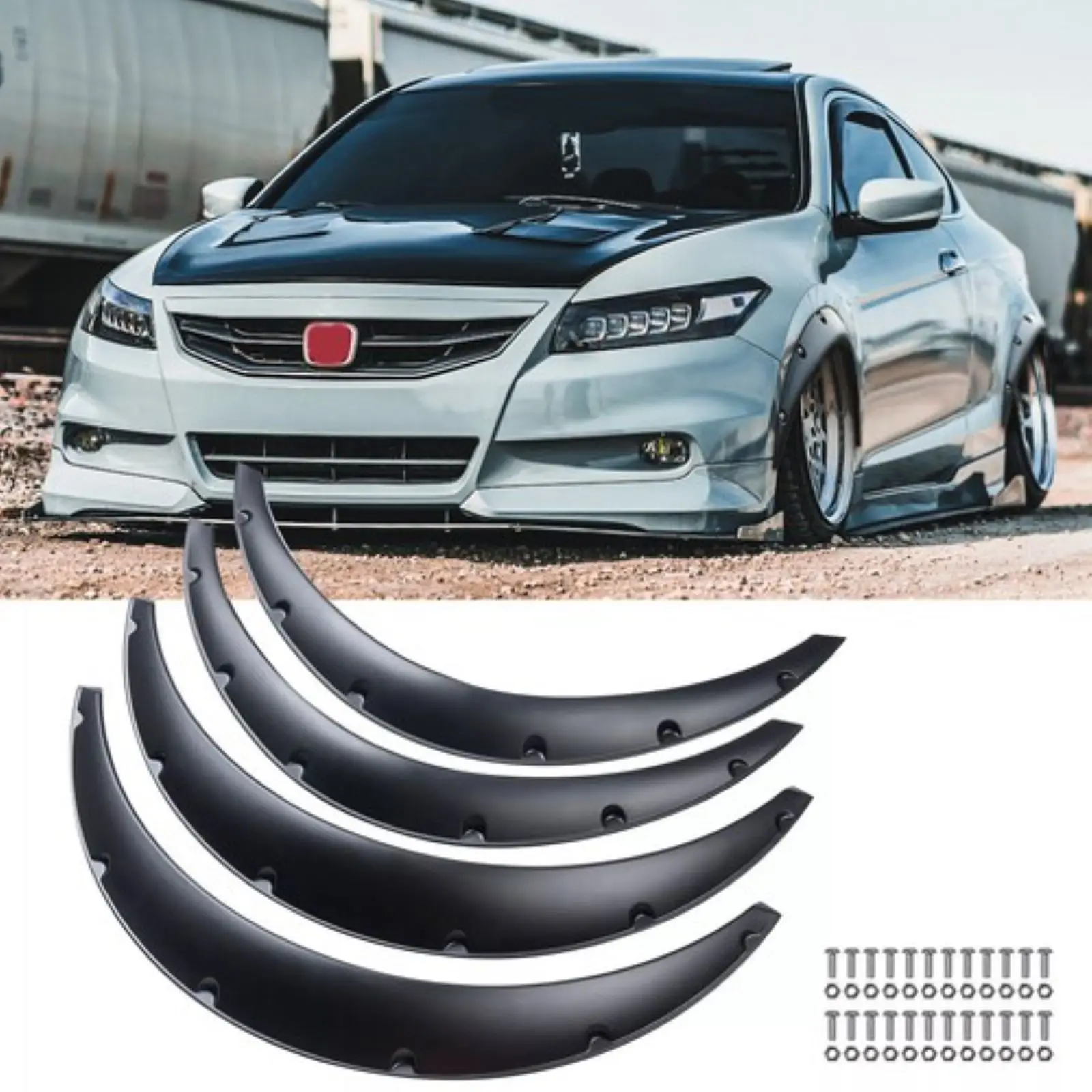 

Для Honda Accord Civic Fender Flares прочные гибкие автомобильные колесные арки 3,1 "/80 мм