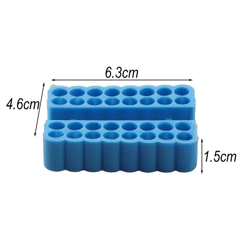 2pcs Bit Holder Organiser for 32 Holes, Hex Shank Storage