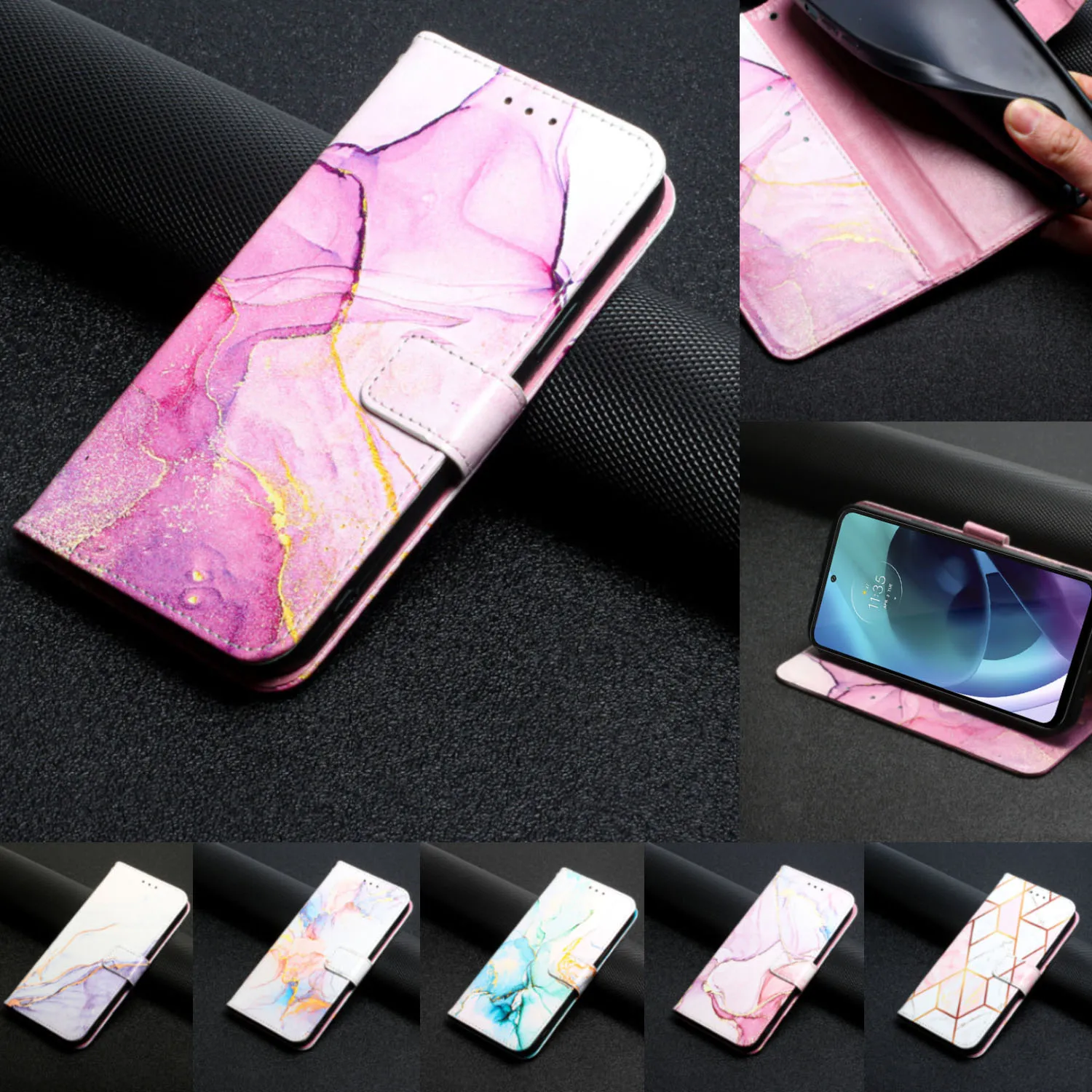 Case For Flip iPhone 14 Plus 13 12 11 Pro Max mini 7 8 Plus XS XR Xs Max iPhone SE 2022 Nothing Phone 1Wallet Book