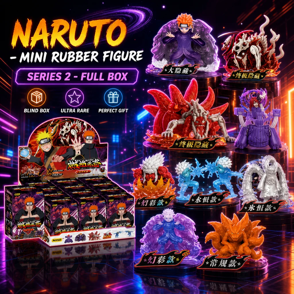 Echte Kayou Mini-Radiergummi-Figur Vol.2 Spielkarte Anime-Spielzeug Sammelkarten Desktop-Dekoration Überraschungsgeschenk für Fans