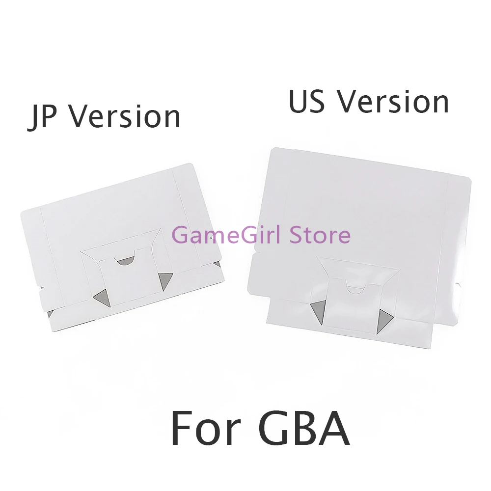 1pc US JP Version Carton Inner Inlay Cardboard Insert Tray Packaging Box For Gameboy GBA Game Cartridge