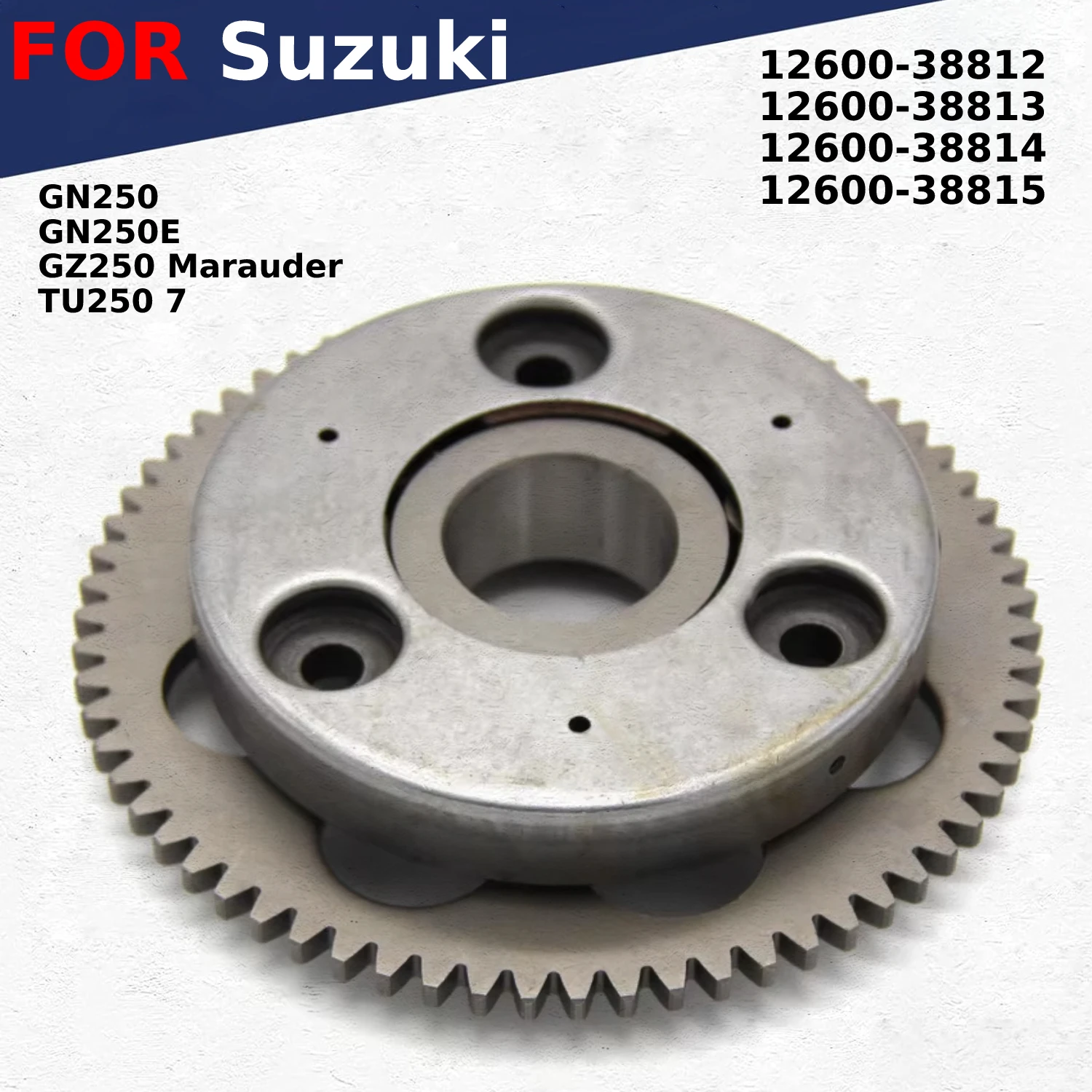 Motorcycle clutch assembly For Suzuki GZ250 Marauder TU250 GN250E GN250 12600-38812 12600-38813 12600-38814 12600-38815