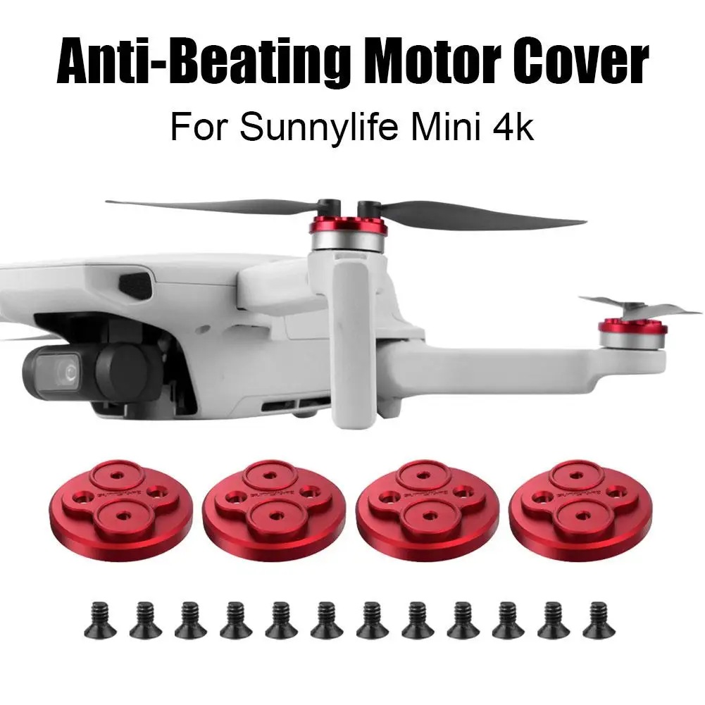 

Motor Cover For DJI Mini 4K Aluminum Alloy Motor Cover Anti-paddle Protection Cover For DJI Mini 4K/Mini 2SE Drone Accessor Y8W3