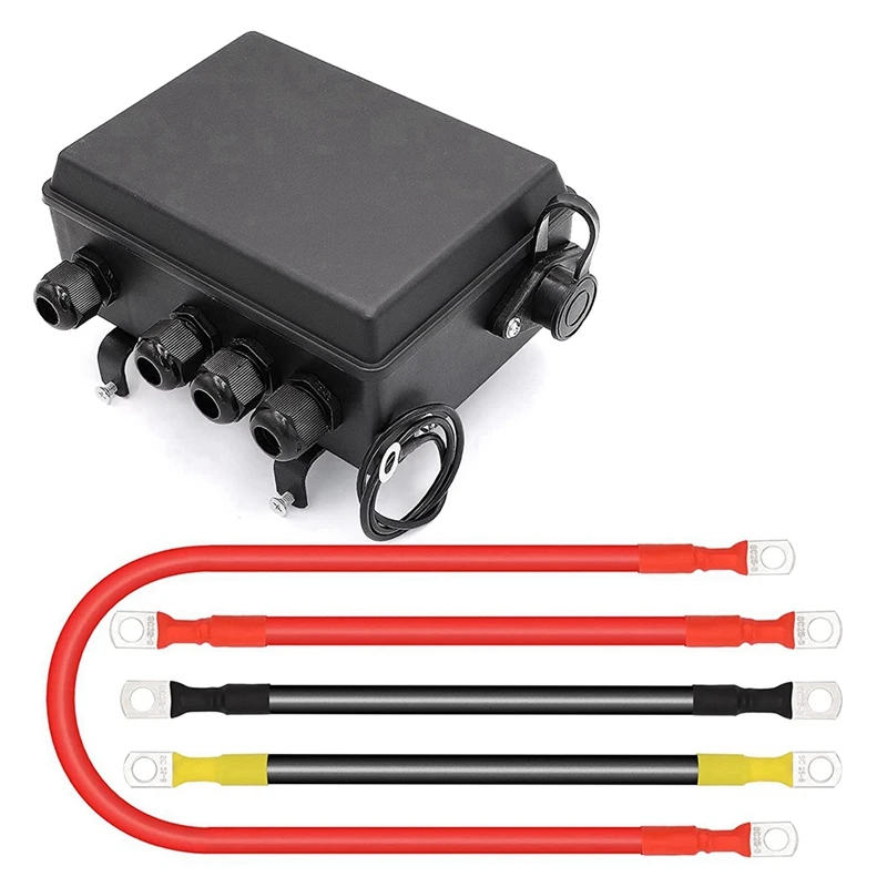 Winch Solenoid Relay Control Contactor Box for 8000-17000Lbs Electric ATV UTV Winch 12V-A07G view 2