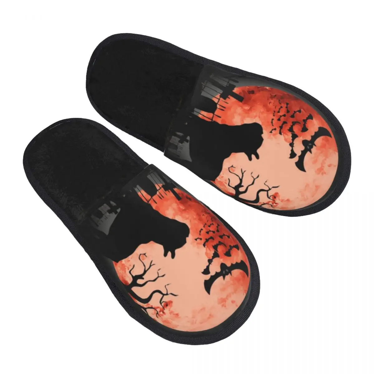 

Изготовленные на заказ тапочки для гостей для любителей французского бульдога для спа-женщин, домашние тапочки для собак Moon Frenchies