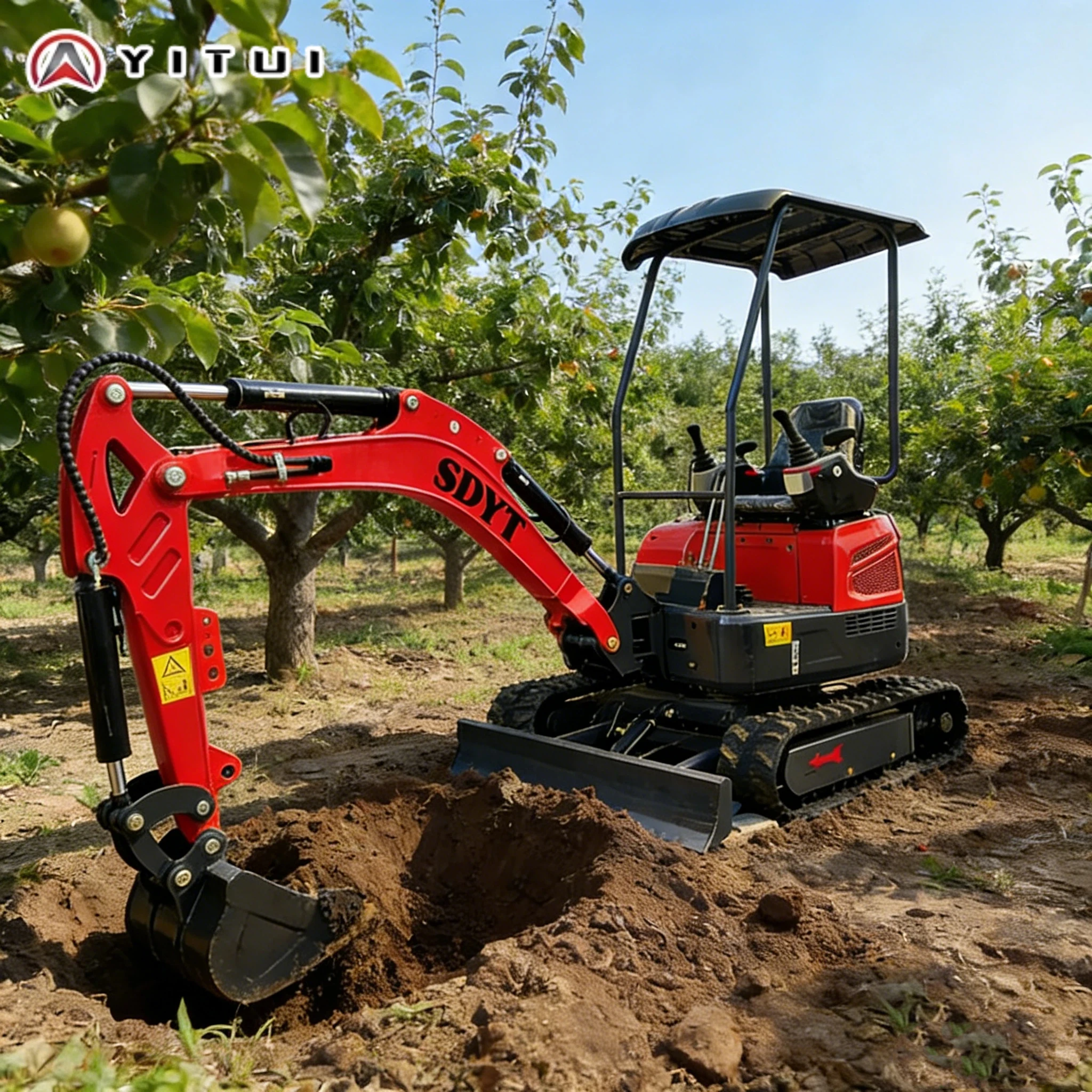 

2026 Mini Excavator 6.5 Ton With Kubota Engine Ce Epa & Euro 5 Certified For European Customized