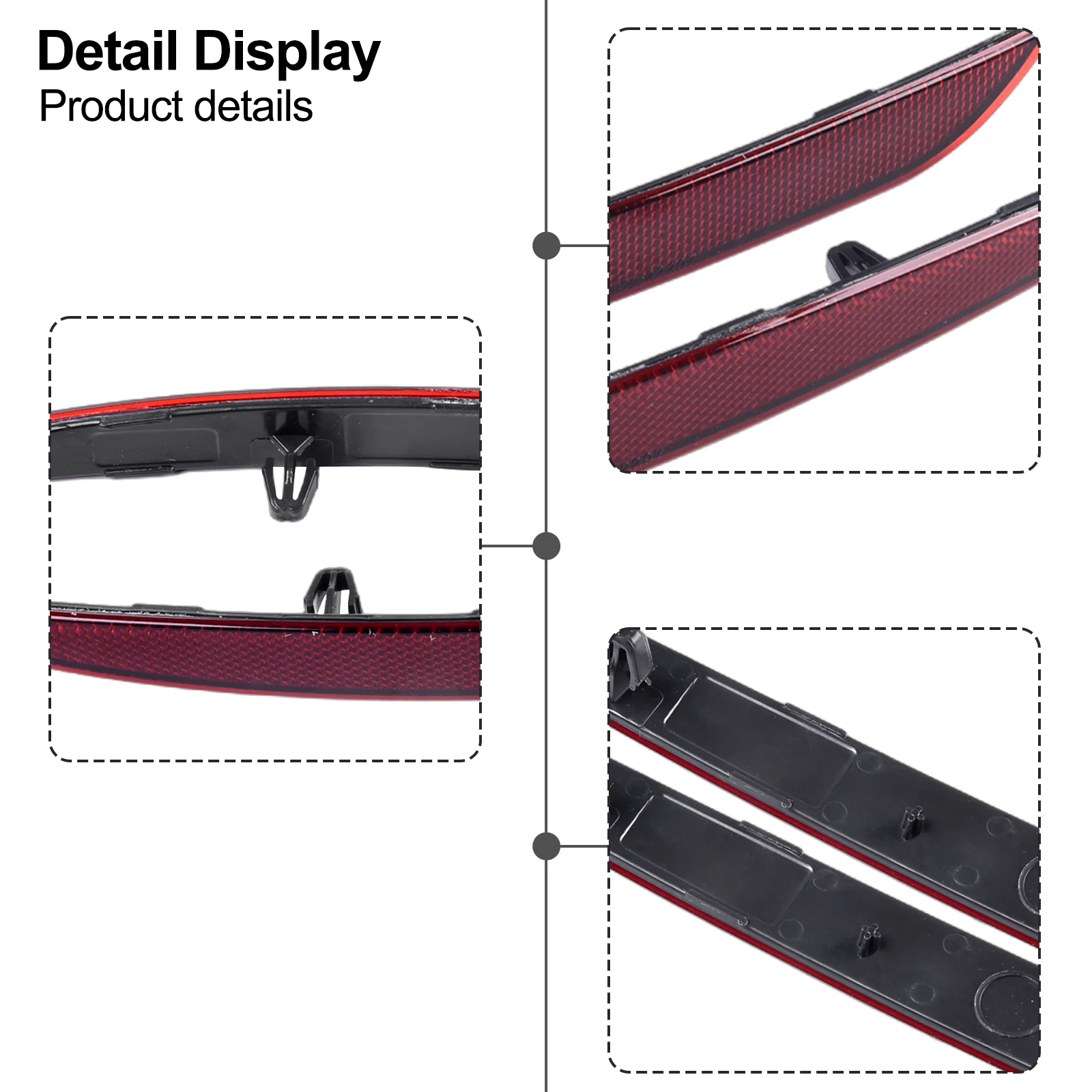 

Новые практичные задние фонари Задние фонари Левая сторона Правая сторона Отражатели Хвост LH:1495817-00-C RH:1495818-00-C Грузовик