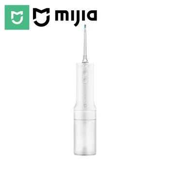 MIJIA Electric Oral Irrigator 2 – Ultrasonic, 3 Modes, 200mL Tank, 2-Min Auto-Off,90-Day…