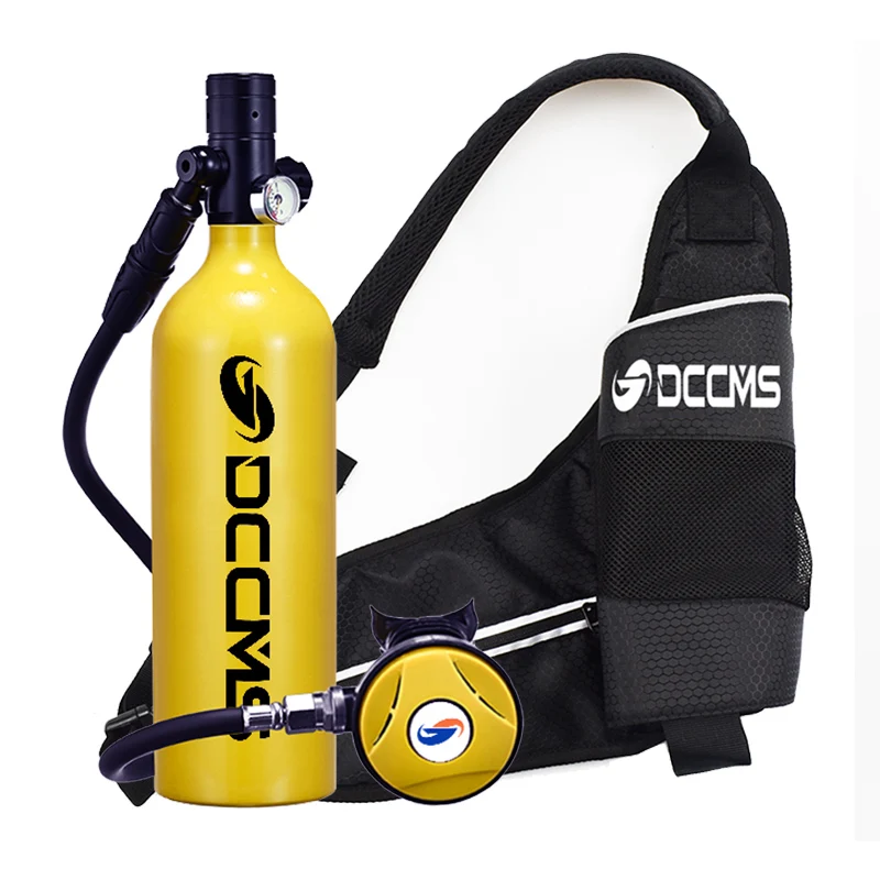 Scuba Diving Equipment 1000ML Portable Scuba Diving Equipment Diving Breathing Apparatus Set