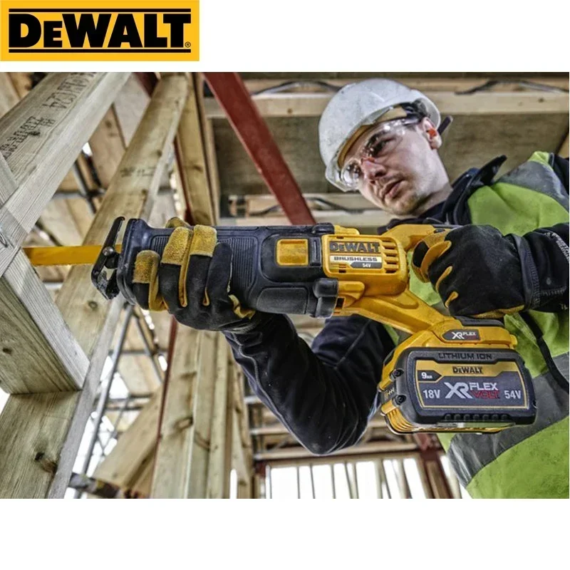 DEWALT DCS389 Reciprocating Saw 60V FLEXVOLT Brushless Cordless Electric Saw Cutting Adjustable Portable Power Tool DCS389B