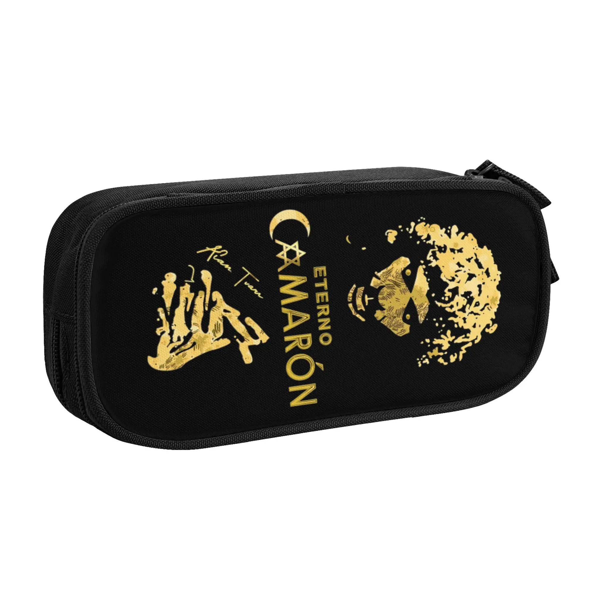 Estuche de Lápices de Músico Famoso de la Isla C-Camar O-Ons Coreano para Niños y Niñas, Caja de Lápices de Cantante de Flamenco Island Shrimp, Bolsa de Papelería