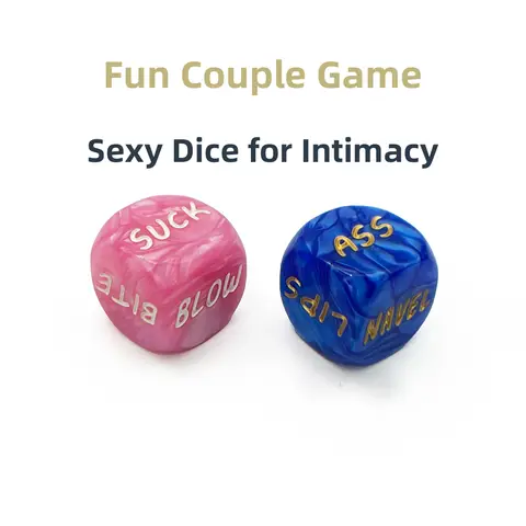 Sexy Love Dice Set Romantic Postures Dices Couple Date Night Dice Bedroom Games Toys for Women Sexuais Married Adult