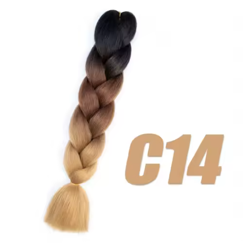 Synthetic Kanekalon Crochet Hair Braiding Hair Pre Stretched Curly Jumbo Braids Extensions Hair Accessories For Girls Braids - Image 61