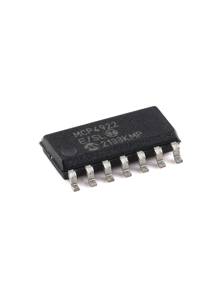 

Original and genuine MCP4922-E/SL SOIC-14 12-bit dual output DAC chip