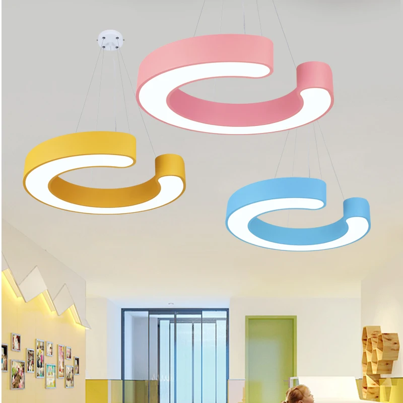 Children ceiling light playground led pendant lights led hanging lamp for house for school room