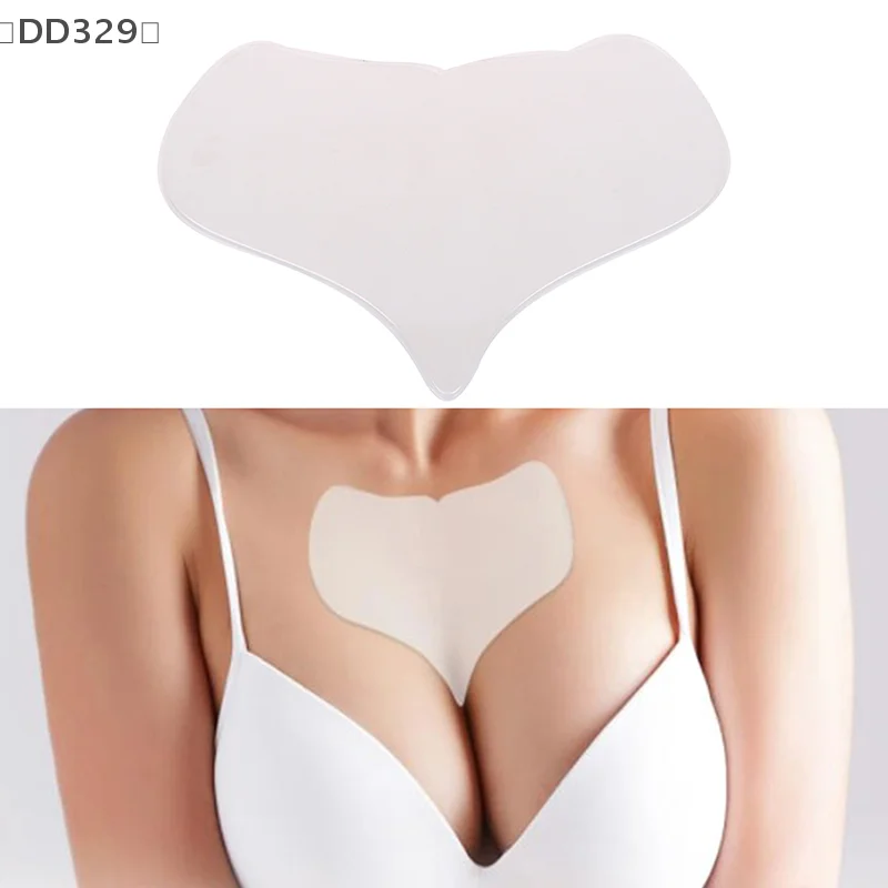 

〔DD329〕1 Pcs Silicone Anti Wrinkles Chest Patch Reusable Transparent Wrinkles Removal Pad