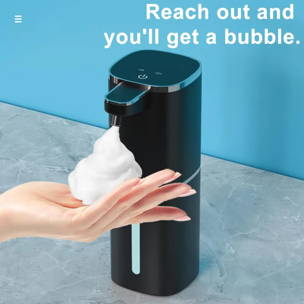 

Automatic Soap Dispenser Touchless IPX5 Waterproof USB Rechargeable 4-Level Adjustable Volume 10-Second Continuous Flow Soap Dis