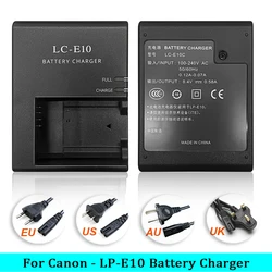 LP-E10 Camera Battery Charger Replace LC-E10C for Canon 1100D 1200D 1300D 1500D Rebel T3 T5 T6 T7 T100 3000D 4000D 2000D X80 X90