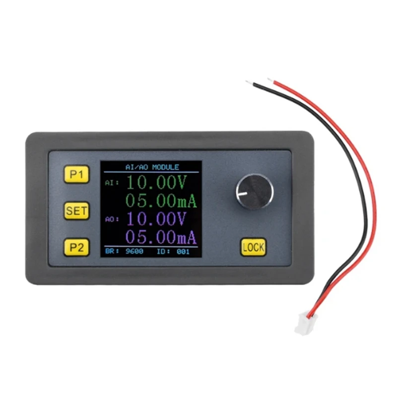 

DC24V High Precision Digital Signal Generator Current Source Analog Input/Output Measurement Frequency Generator