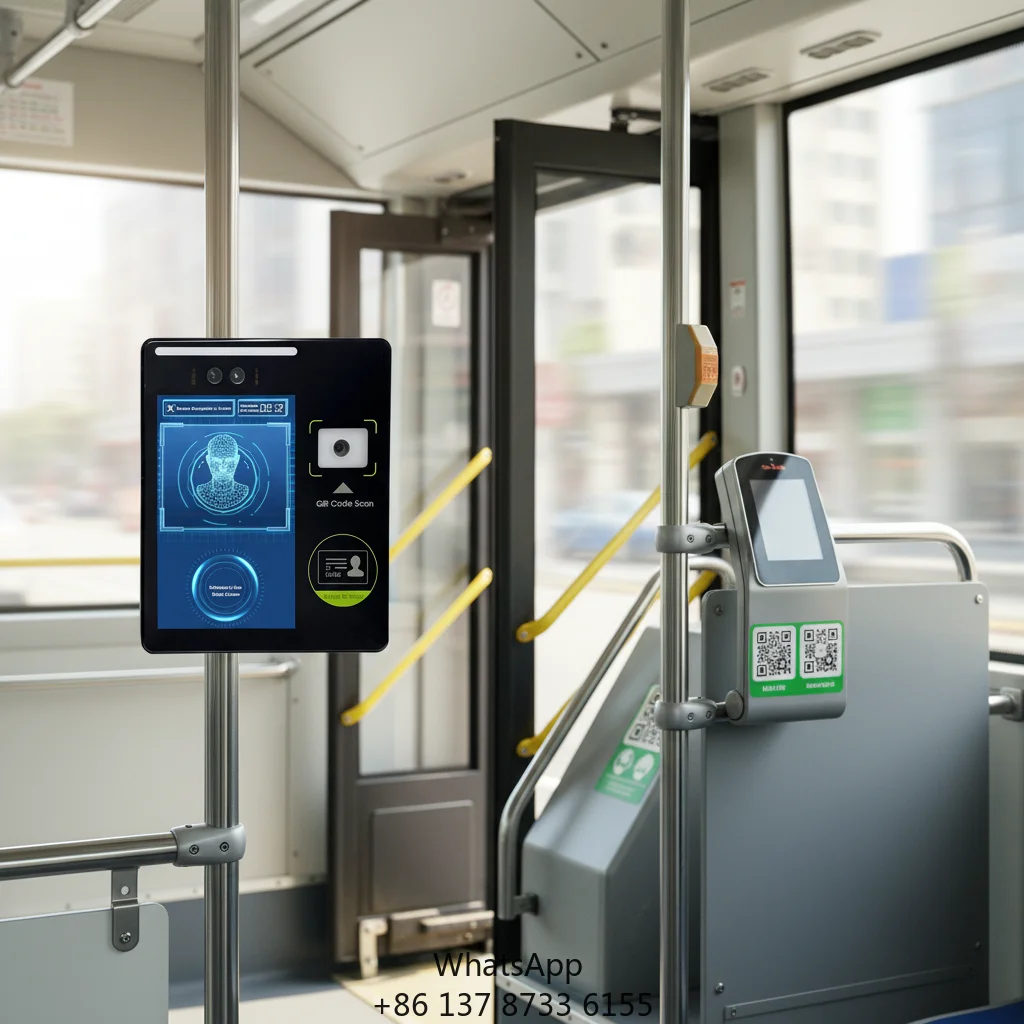 RD200 Android 9 8-Inch Smart Vehicle Mounted Face Recognition Terminal High-performance Octa-core Processor 4GB RAM 64GB SSD