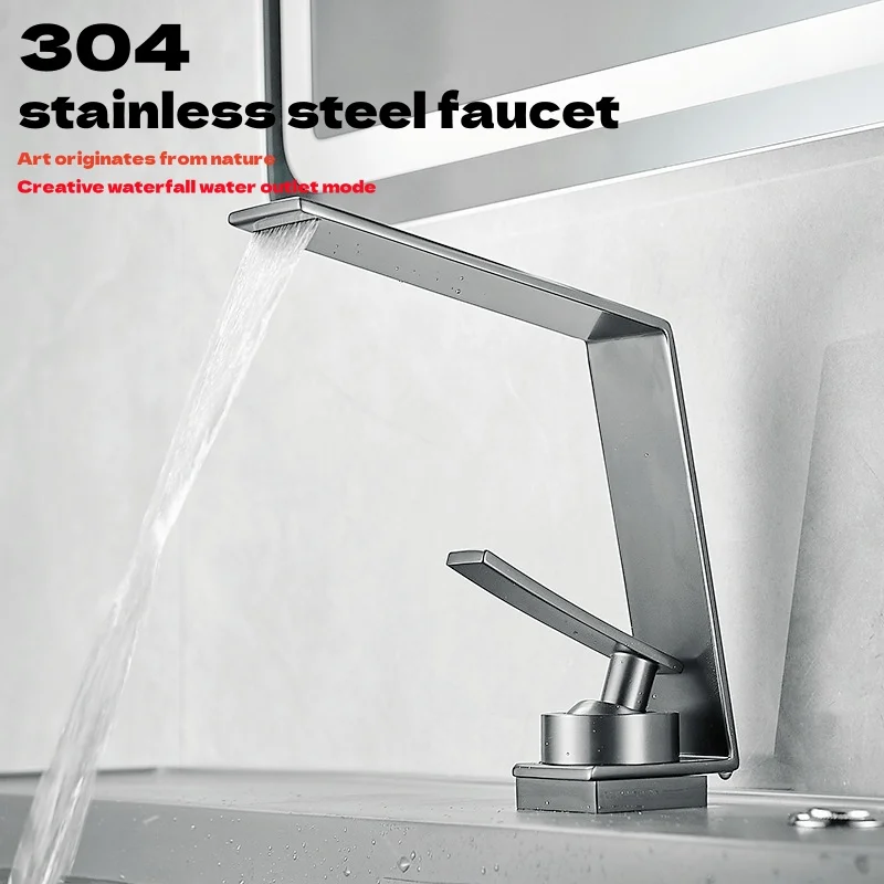 

Bathroom basin faucet/creative hot and cold faucet light luxury