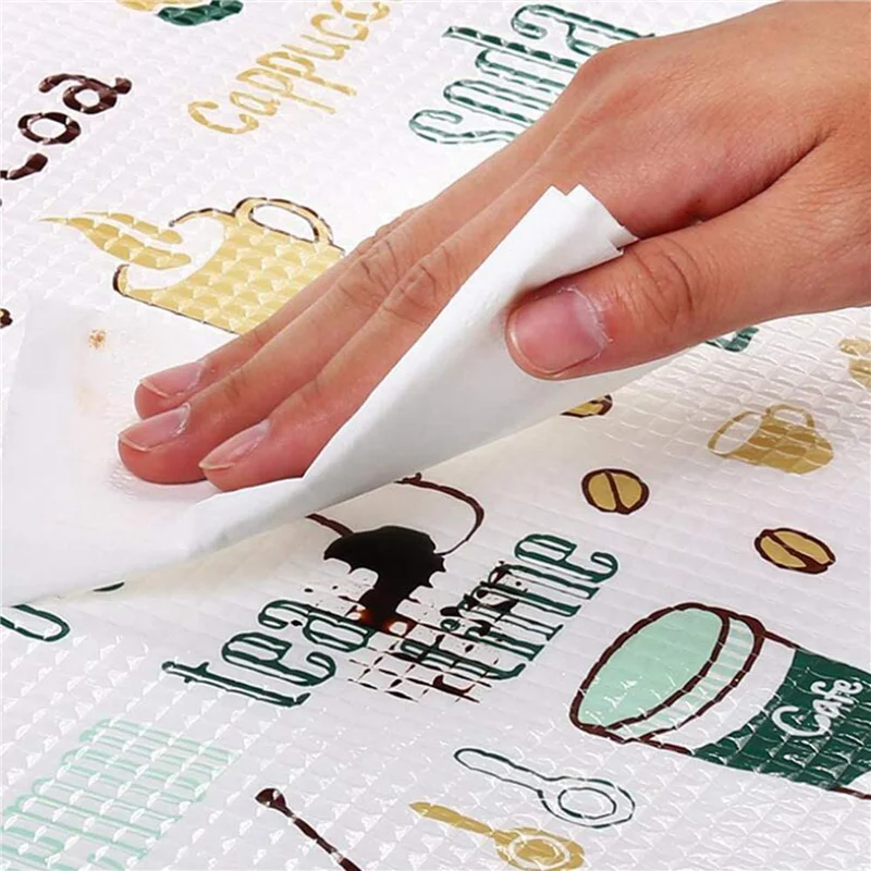 

A70P 5X Многофункциональный вкладыш для полки из пенопласта для кухонных шкафов, холодильника, ящиков, шкафов (синий, 12 х 196 дюймов)