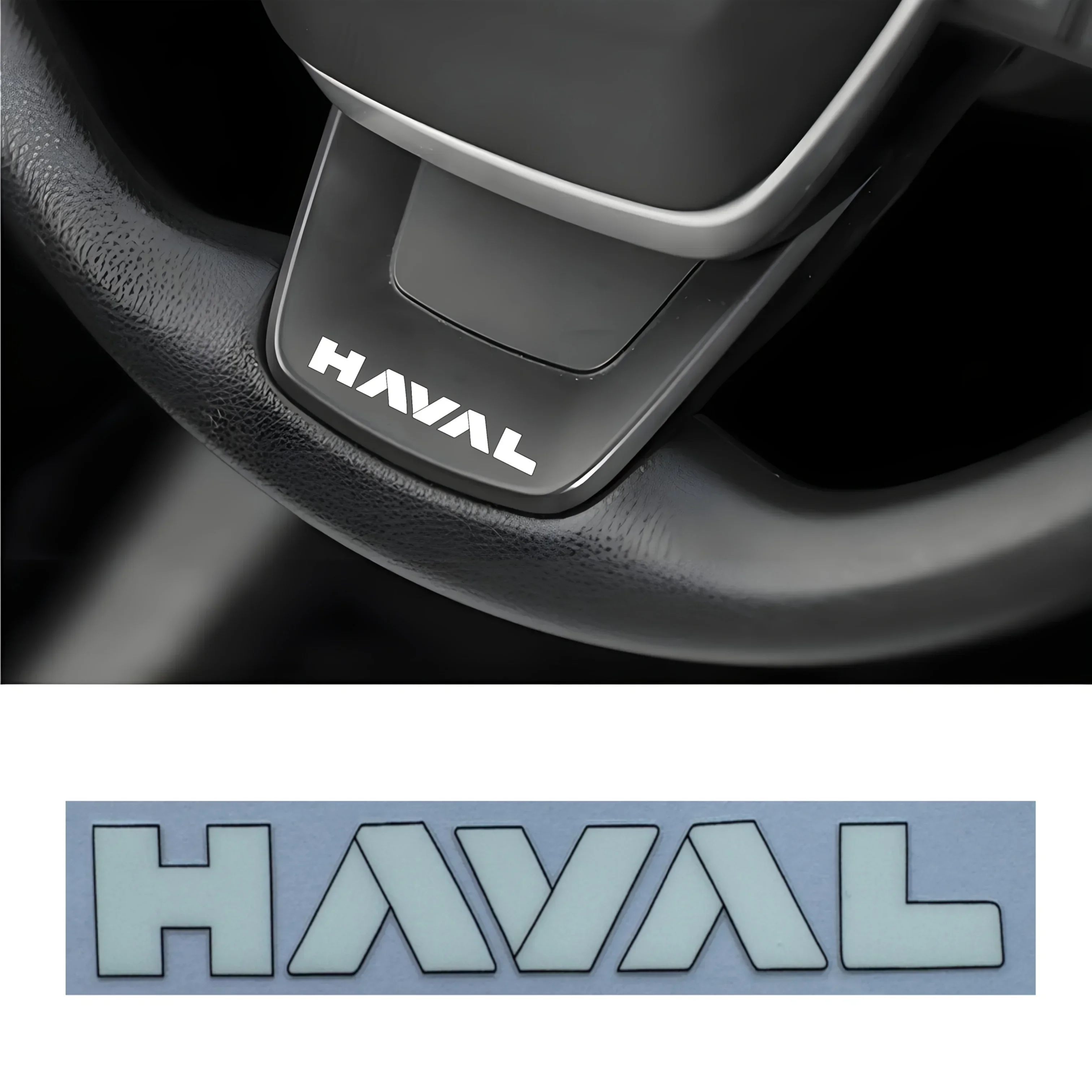 4 個/セット「HAVAL」ロゴステッカー車用、スタイリッシュなデザインのデカール、自動車外装パーソナライゼーションアクセサリー