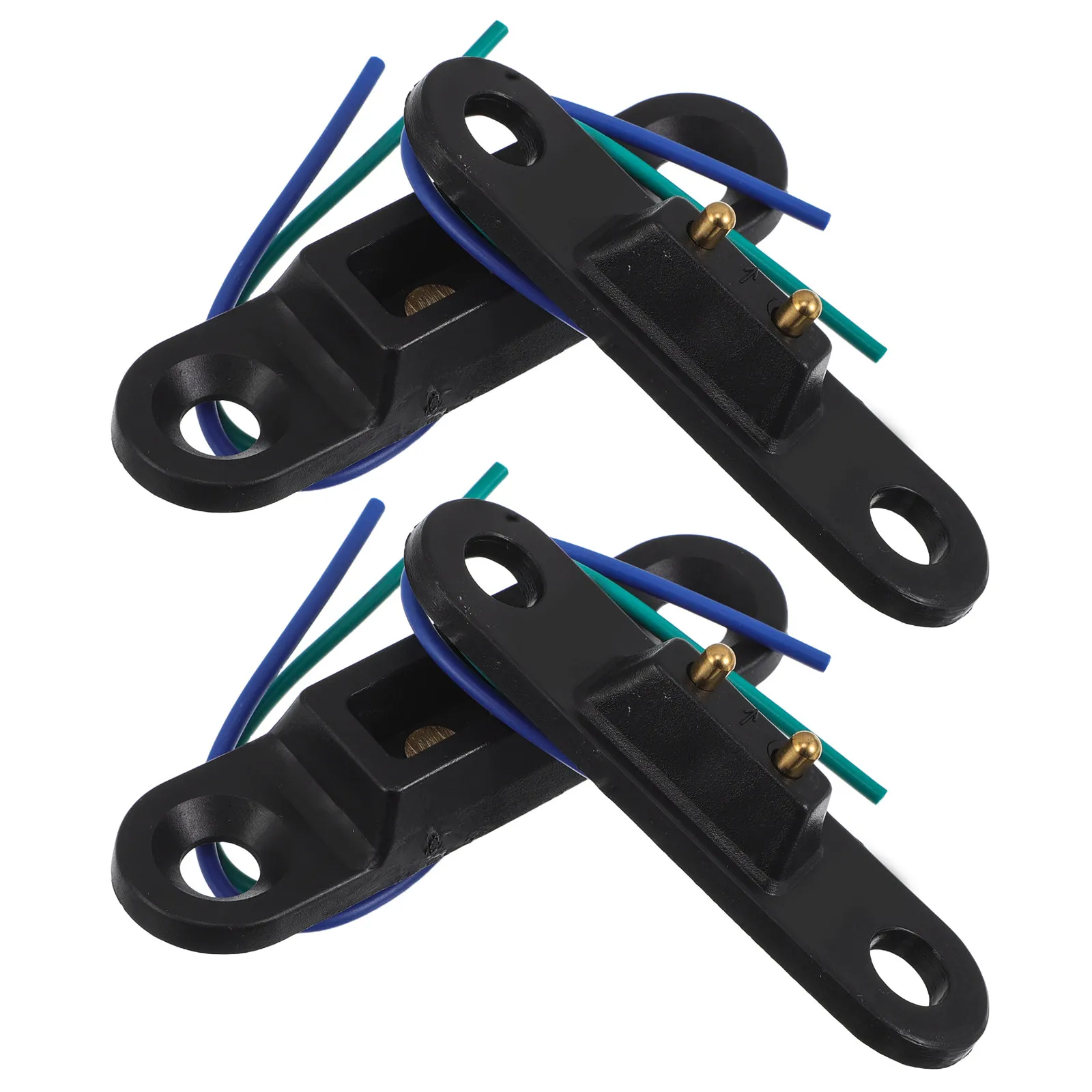 2Sets Sliding Door Trigger Switch for Middle Door Plastic Easy Installation Stable Current Transmission Car Accessories