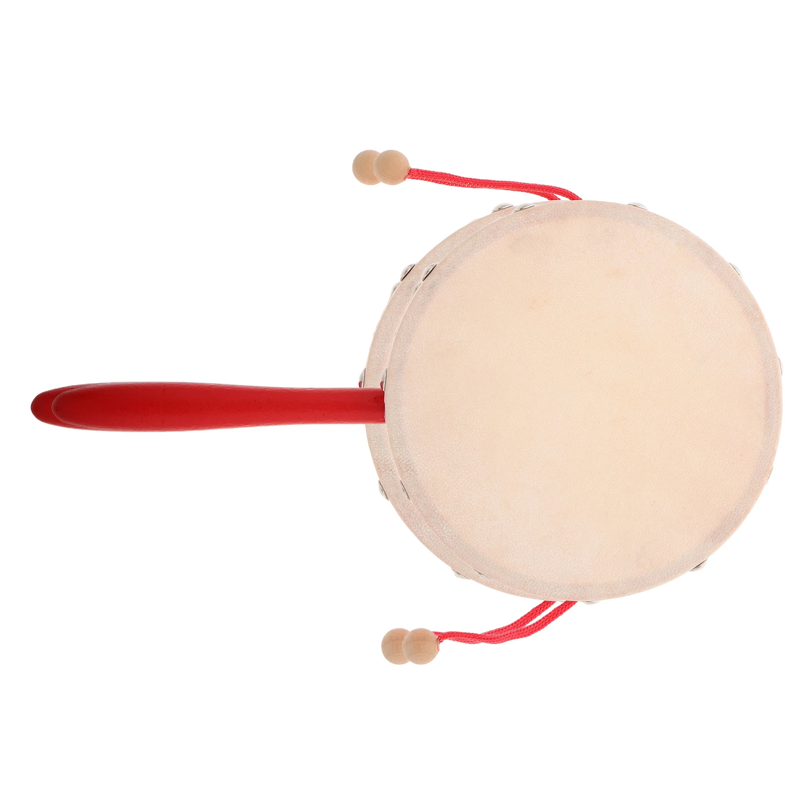 

Percussion Children's Hand Drums Baby Musical Instrument Toys Tambourine Double Row Jingles Drumming