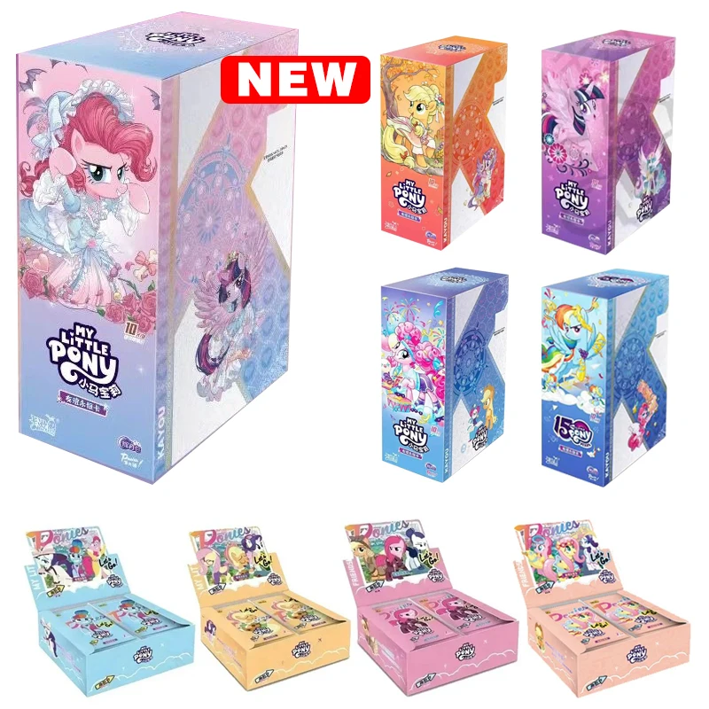 

2025 KAYOU Genuine My Little Pony Card 40th Anniversary Limited Friendship Eternal Card Редкие карты SC SGR Игрушка в подарок Карта принцессы