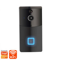 Smart Home Tuya App Wifi Video Doorbell Rainproof Wireless 1080P Video Intercom Camera Cloud Storage Support Alexa & Google Hub