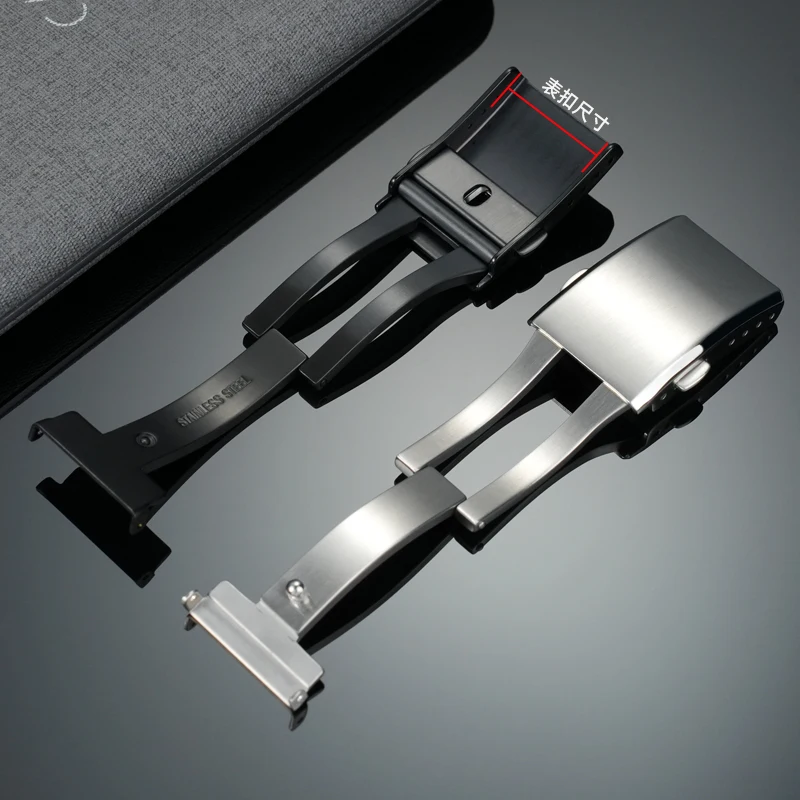 16 мм 18 мм 20 мм твердая пряжка из нержавеющей стали для Longines PATEK PHILIPPE Breitling, пряжка для часов, кнопка ремешка для часов