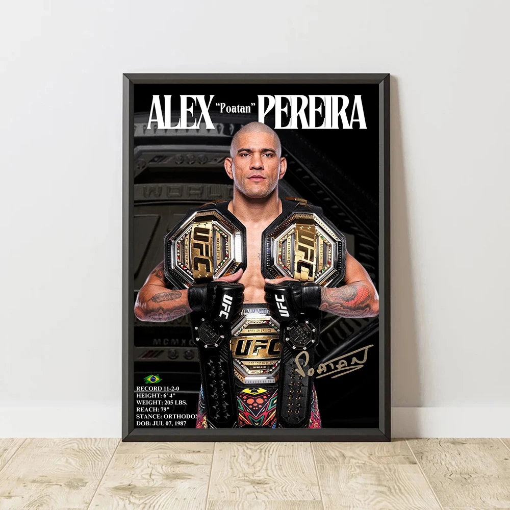 الملاكمة القتال ستار قماش جدار الفن طباعة ملصق MMA اللوحة الزخرفية ديكور المنزل الحديث الملاكمة الرياضة عاشق هدية غير المؤطرة #2