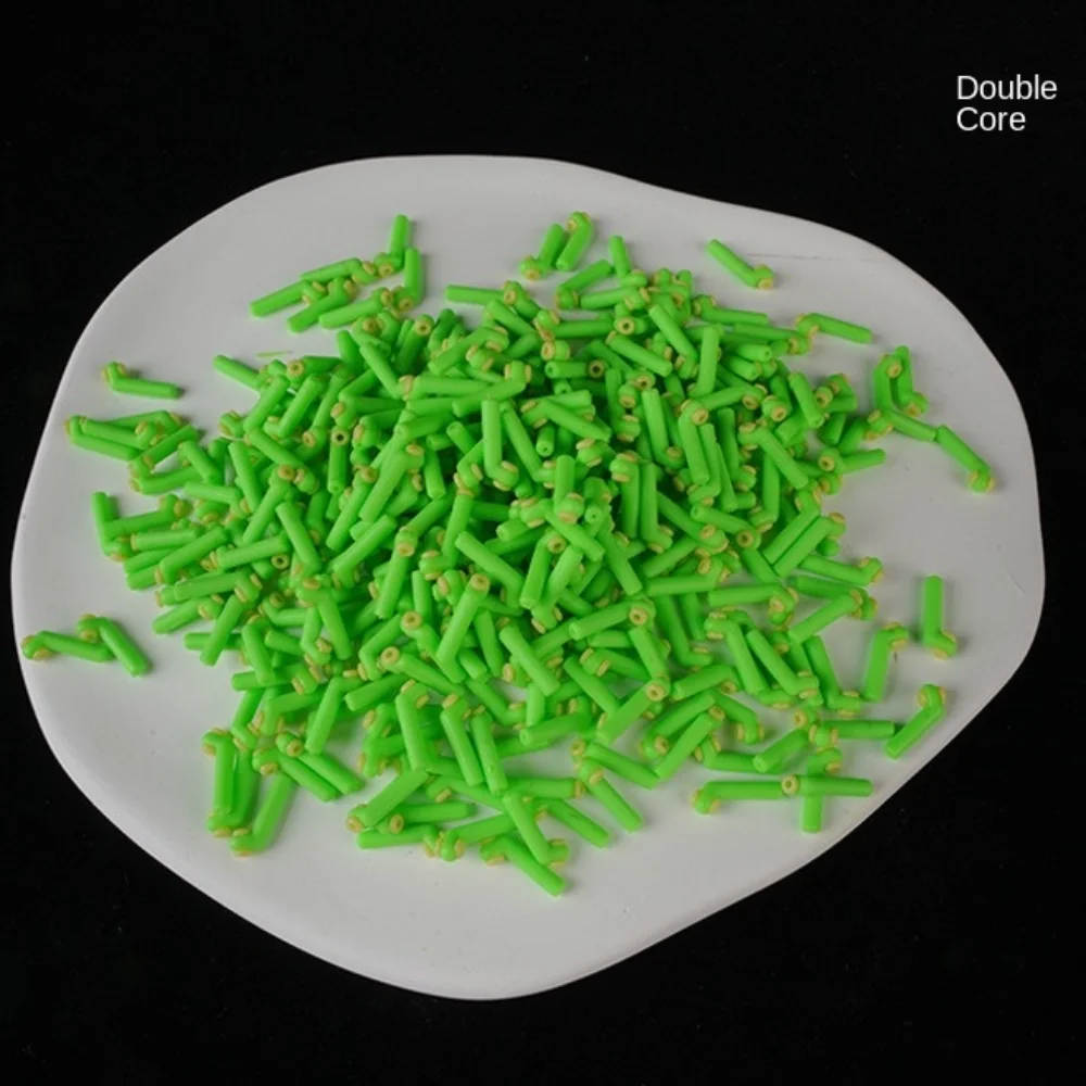 50PCS Green Drift Float Double Force High Toughness Fishing Hooks Supplies Fishing Supplies Small Accessories