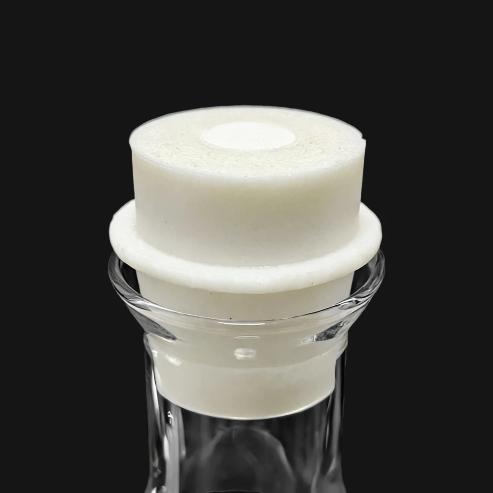 50ml to 500ml Glass Erlenmeyer Flask with Stopper Triangle/Conical Flask Bottle with Trumpet Mouth for Lab Experiments