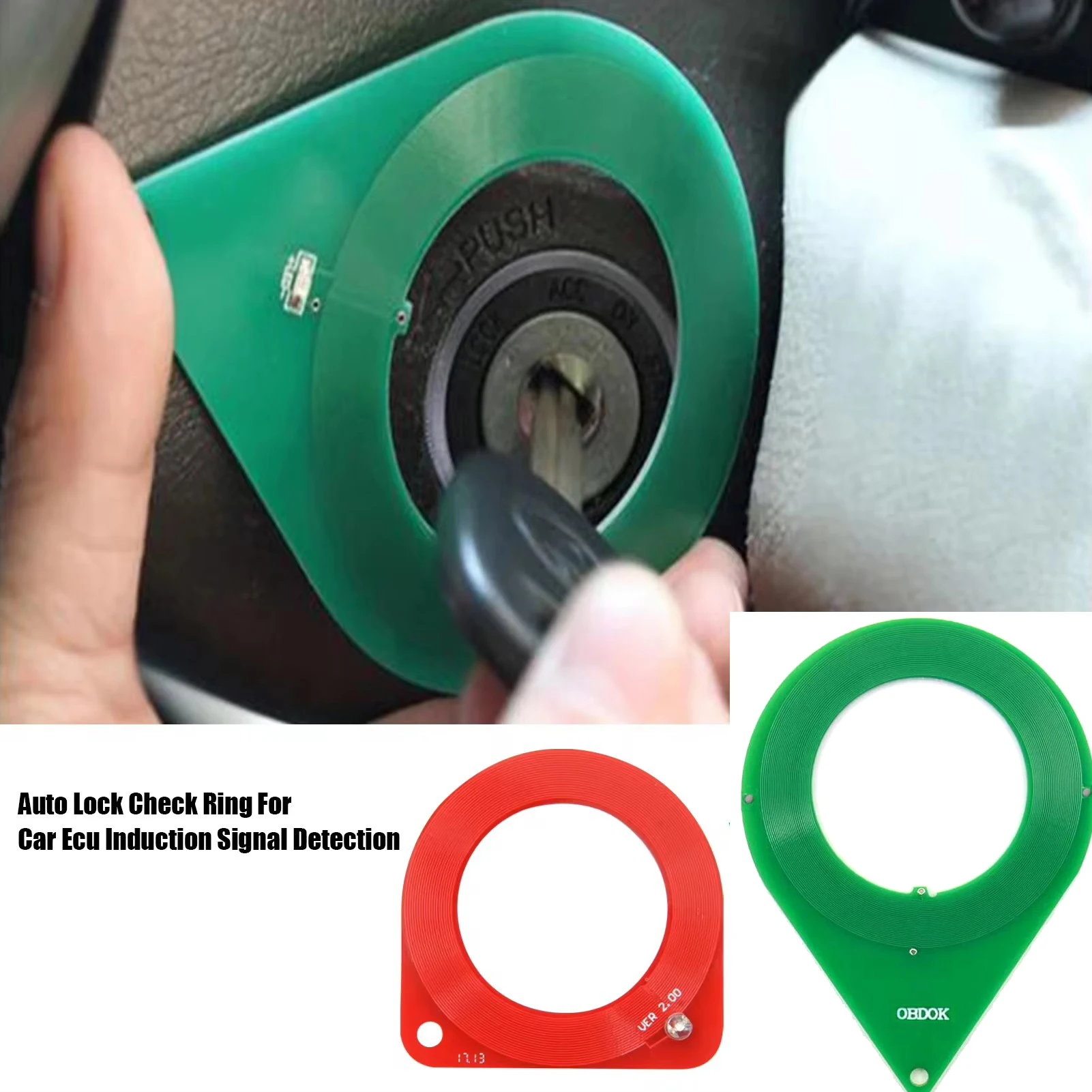 

Car Fast Checking Chip Tool Immobiliser System ECU Induction Signal Detection Auto Lock Check Ring Car Key Test Coil Agreeable