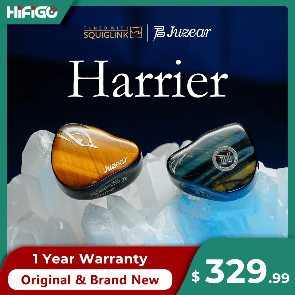 Juzear Harrier 1DD+6BA+2 マイクロ平面ドライバー インイヤー HiFi